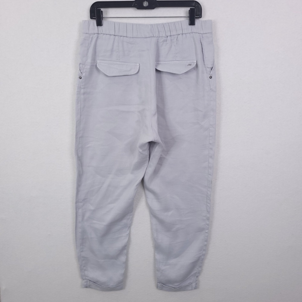 Masons Forte Dei Marmi Jacket Pants Set Womens Gray Size 40 Flap Pockets Buttons - Picture 4 of 16
